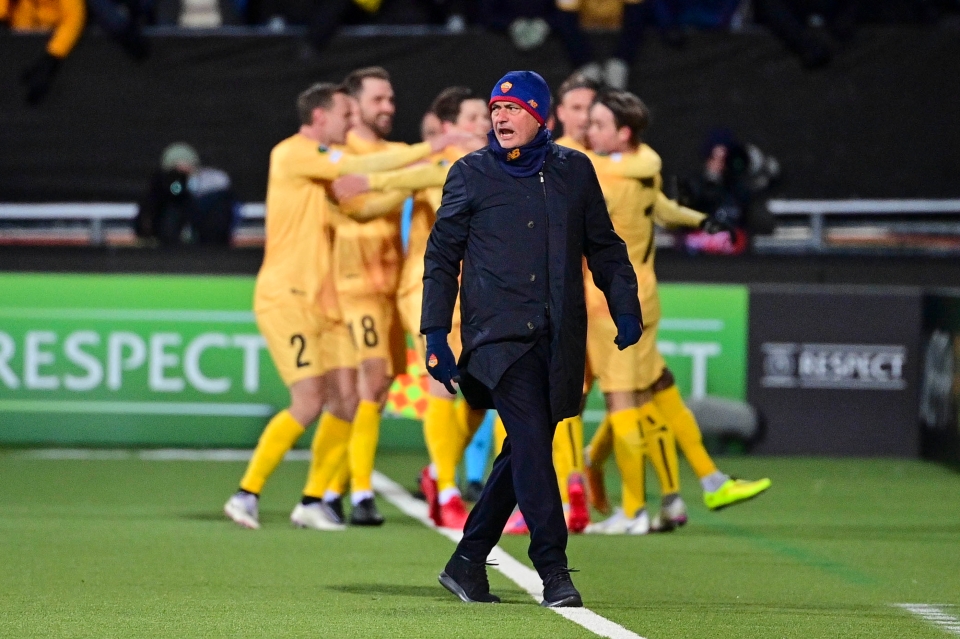 Jose Mourinho raging after his players' humiliating 6-1 defeat in Norway last time out